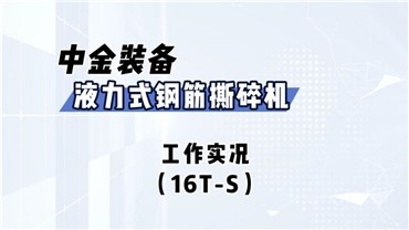 撕碎机：工作实况（16T-S）